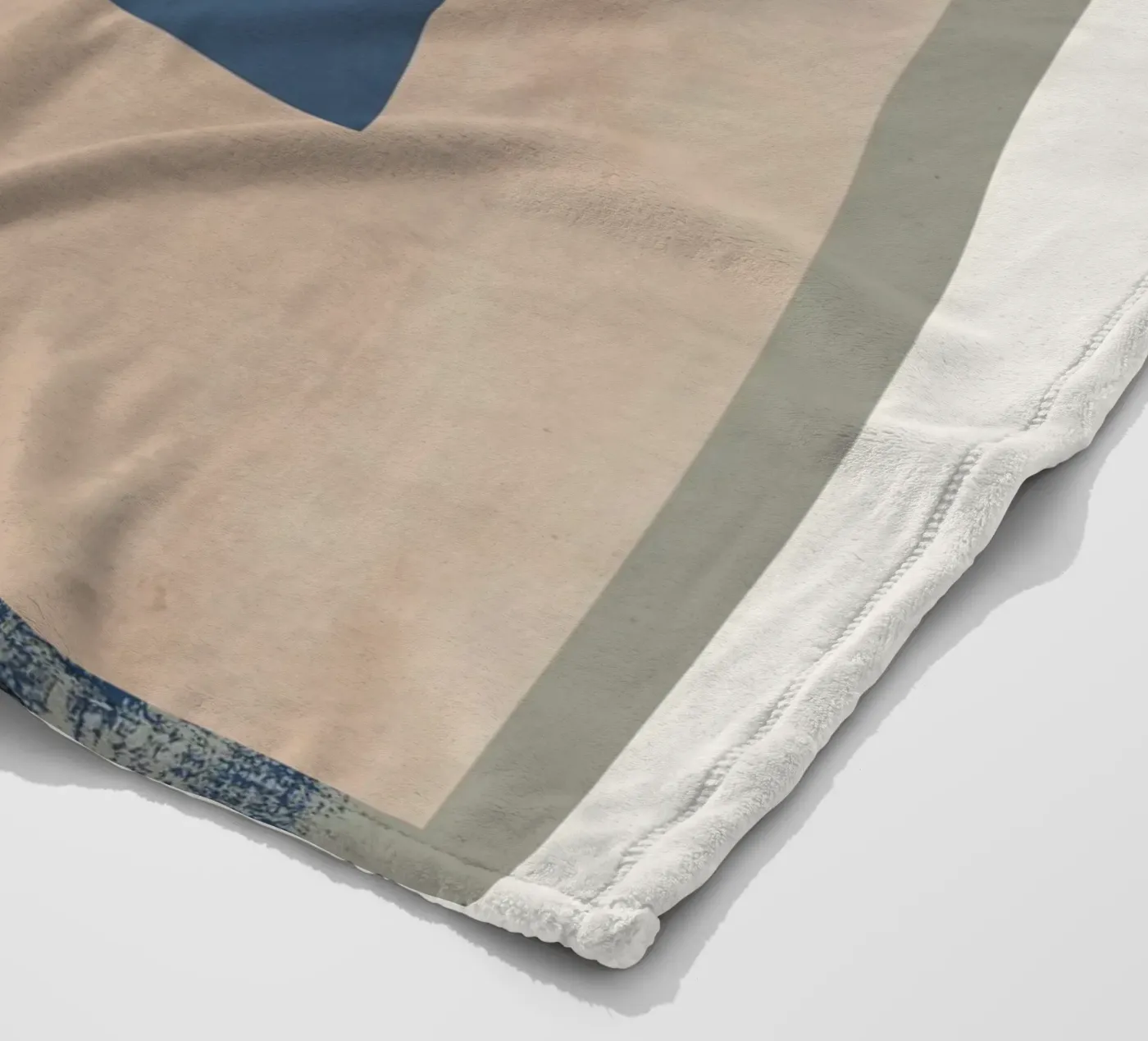 Framed Leafs Fleecedecke von treechild