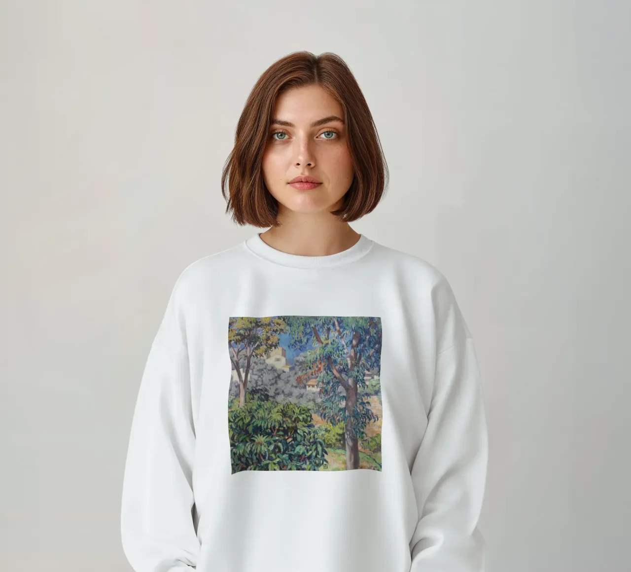 Paisaje de Midi - Theo van Rysselberghe sudadera de Lucypants