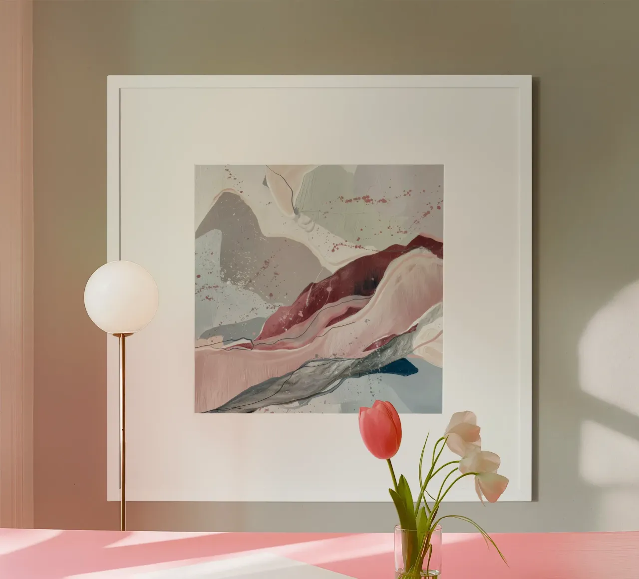 Rosenstaub-Horizont Poster von Vivid Reverie