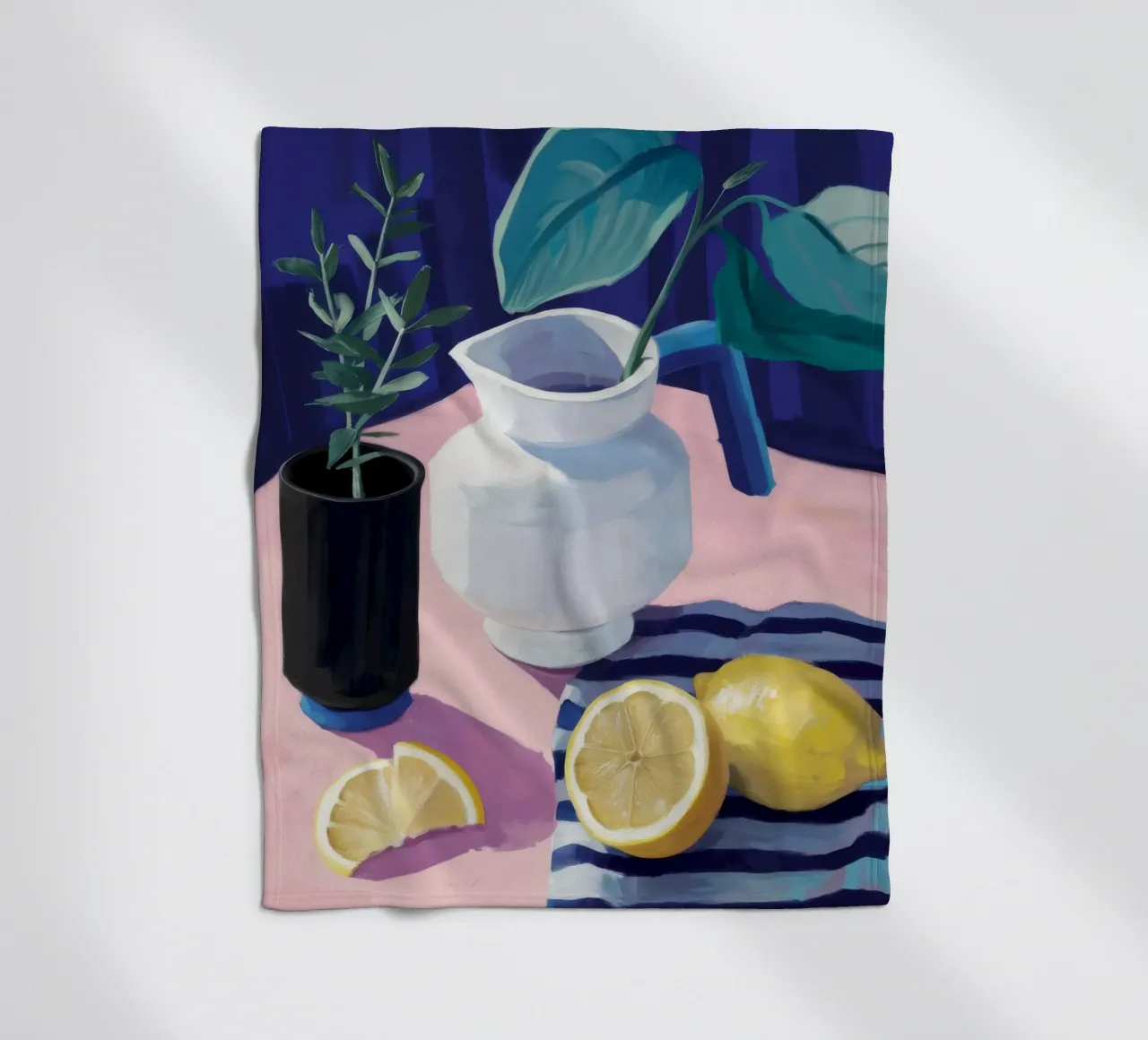 Lemon Pitcher Light Fleecedecke von Moonlite Desire
