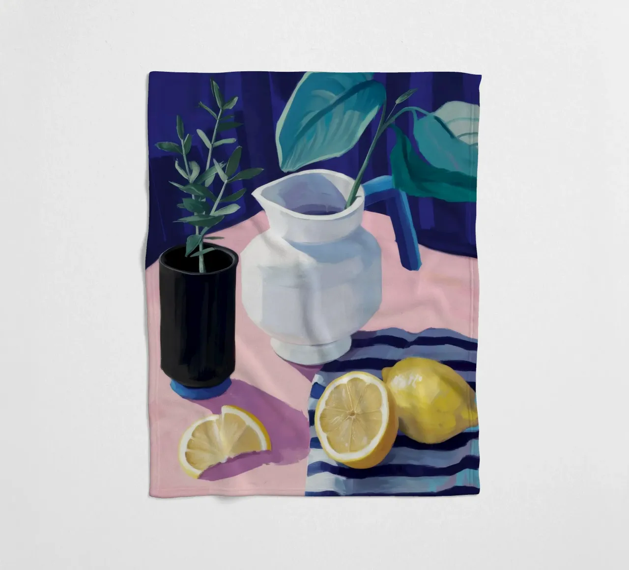Lemon Pitcher Light Fleecedecke von Moonlite Desire