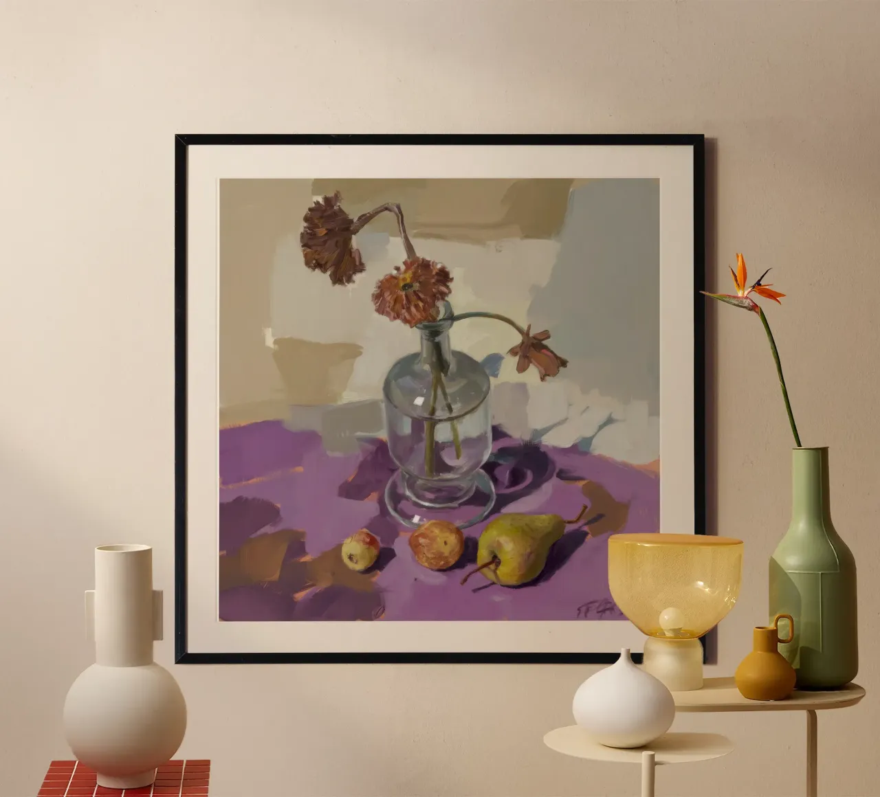 La grazia in ombra della pera poster da Lush Essence