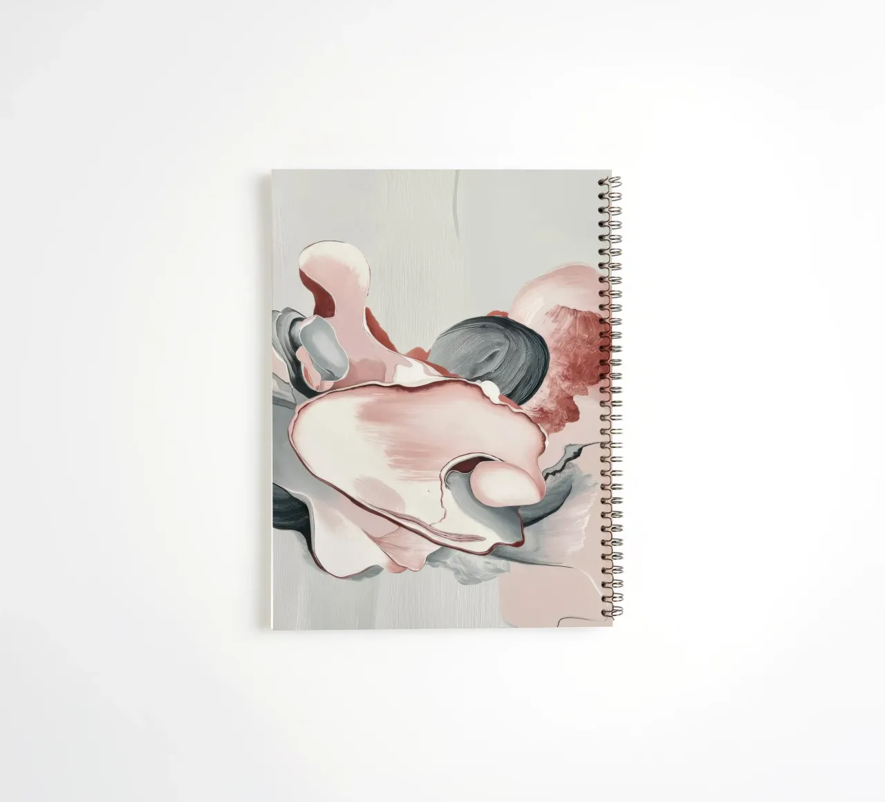Satin Form Embrace spiral notebook by Vivid Reverie