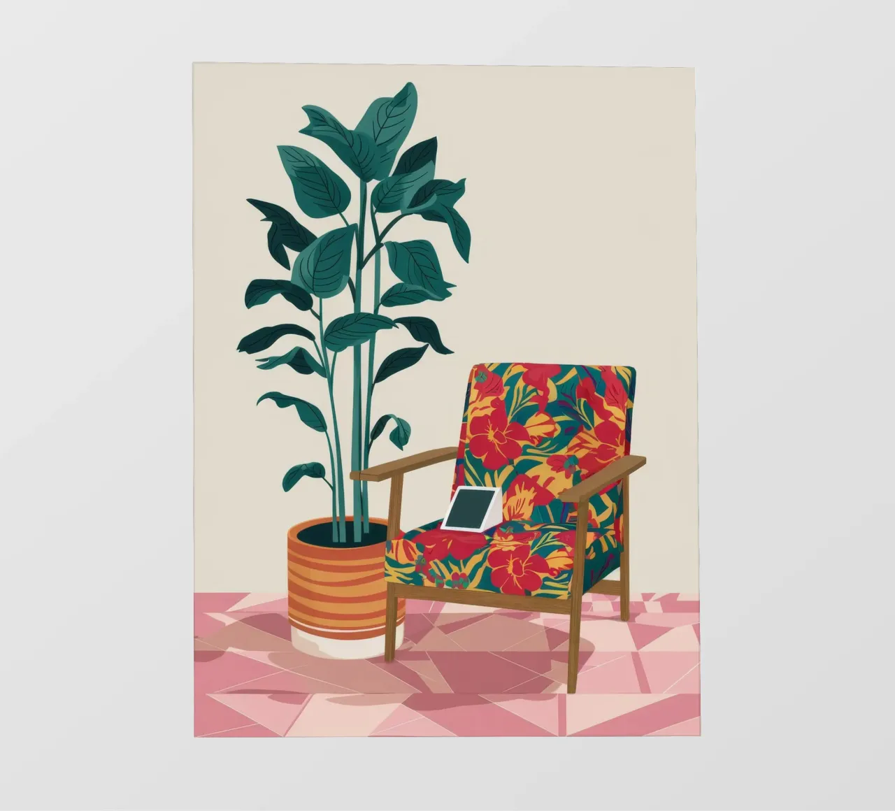 Poltrona Jungle Nook telo in pvc da Moonlite Desire