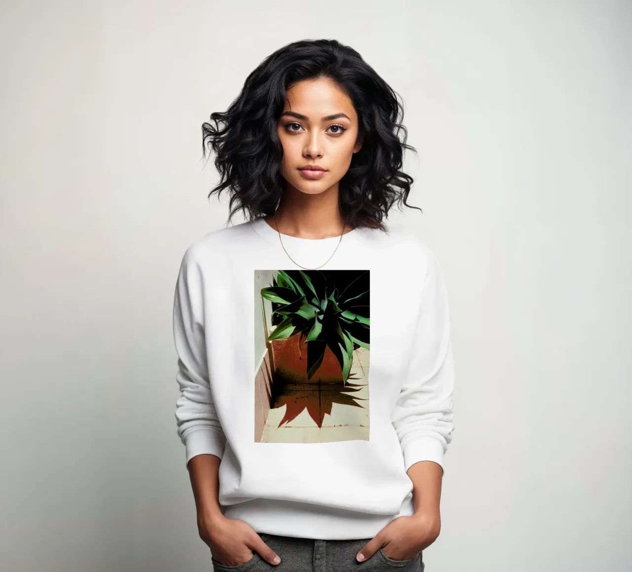 Analog Series Plant By The Pool felpa da Sebastian Hilgetag