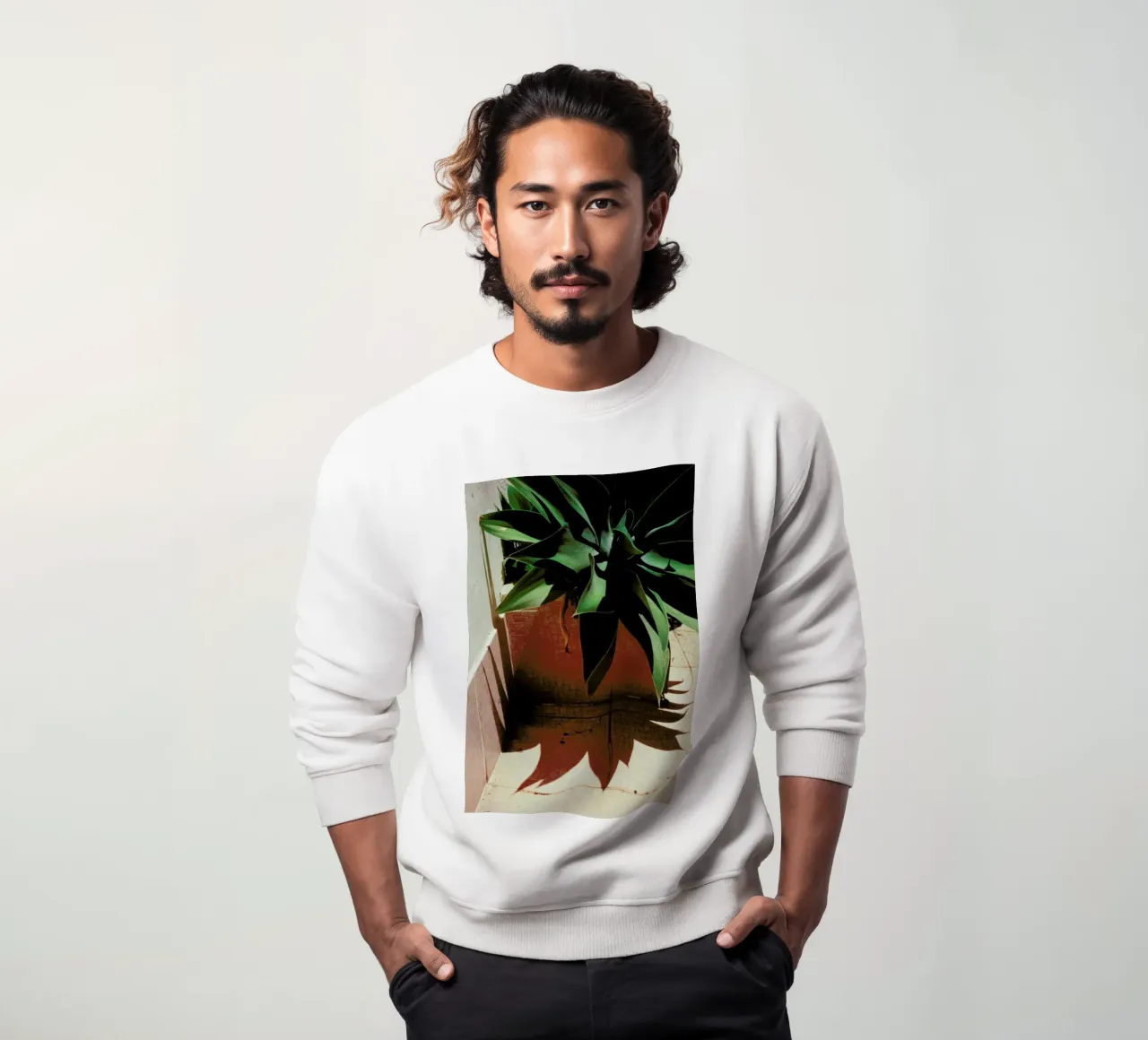 Analog Series Plant By The Pool felpa da Sebastian Hilgetag