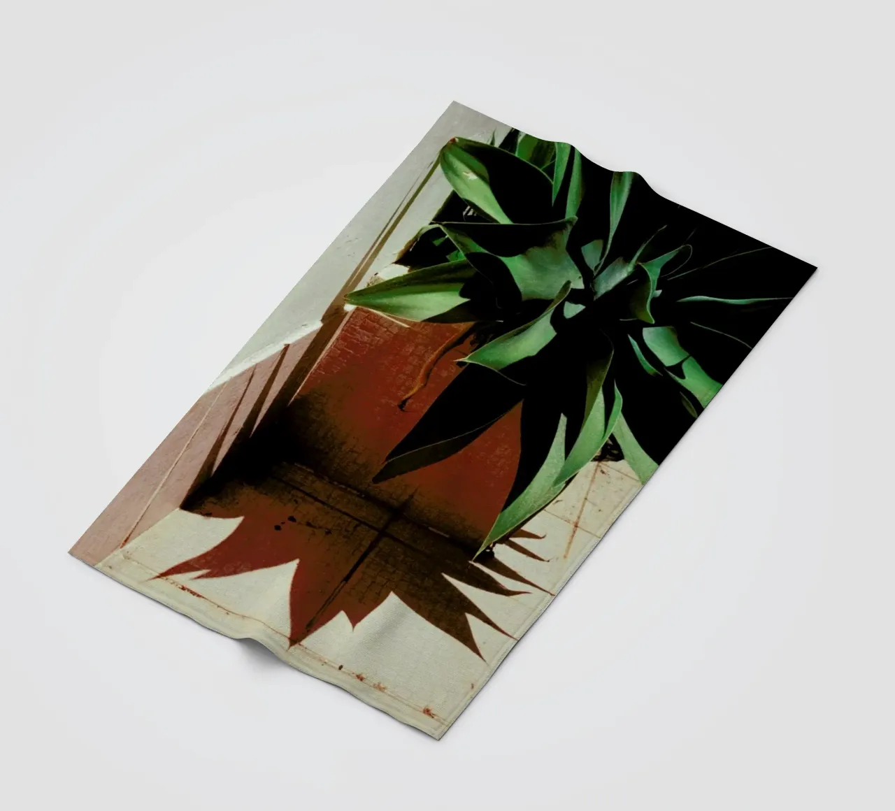 Analog Series Plant By The Pool coperta in pile da Sebastian Hilgetag