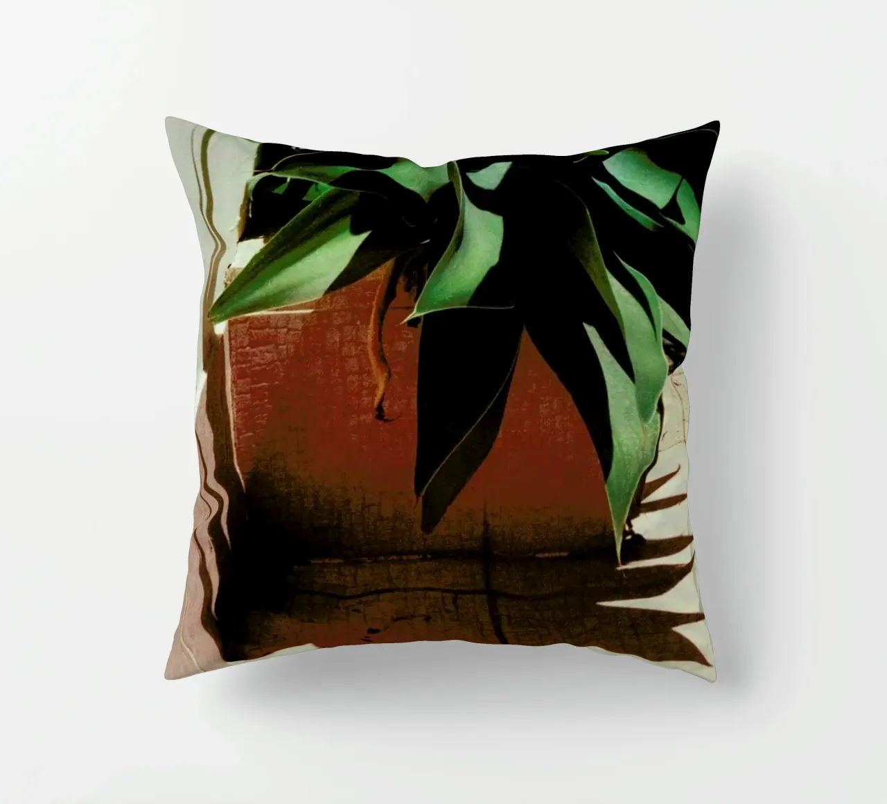 Analog Series Plant By The Pool cuscino da Sebastian Hilgetag