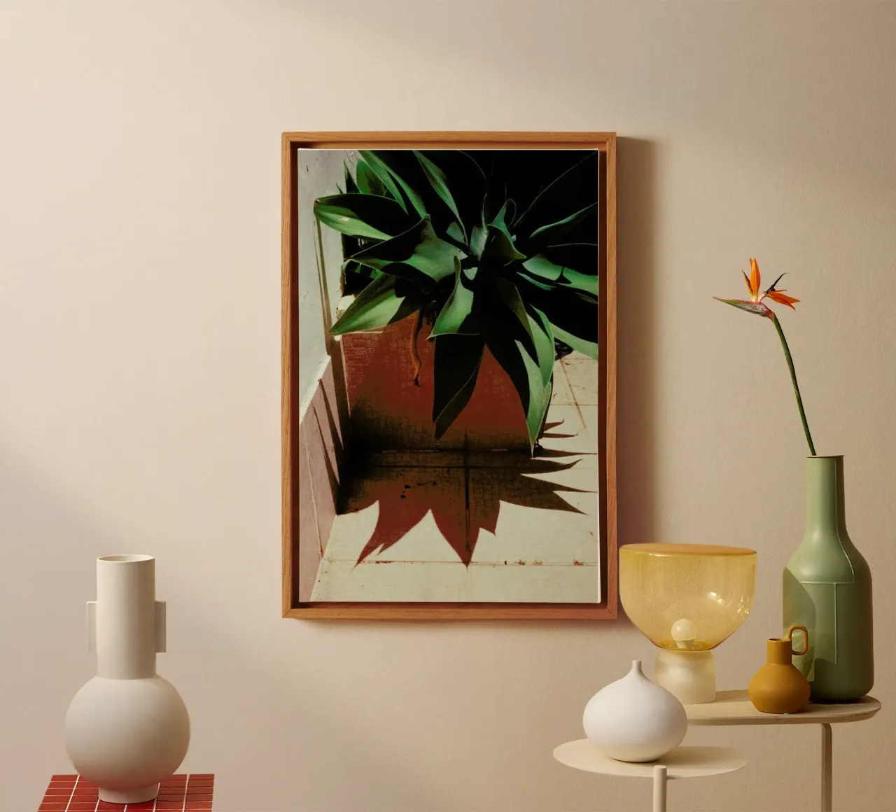 Analog Series Plant By The Pool tela da Sebastian Hilgetag