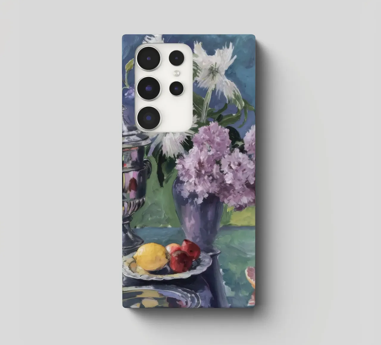 Lillà in brocca d'argento cover samsung da Radiance Landscape