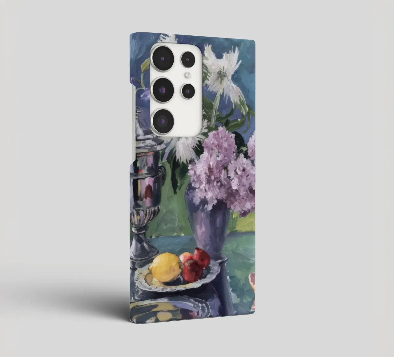 Lillà in brocca d'argento cover samsung da Radiance Landscape