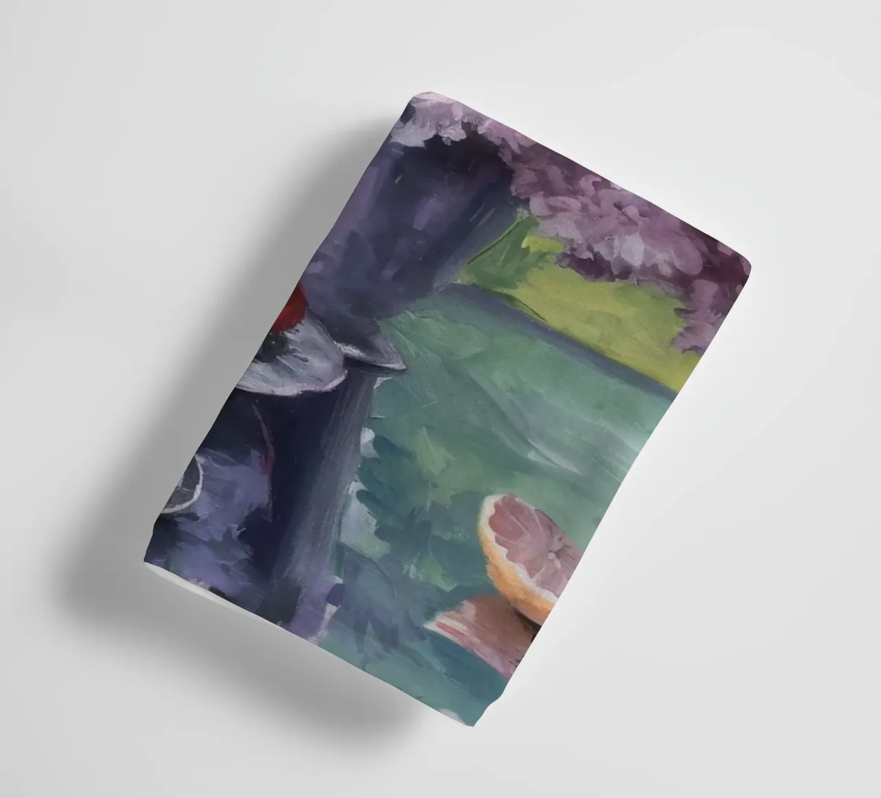 Lillà in brocca d'argento asciugamano da bagno da Radiance Landscape