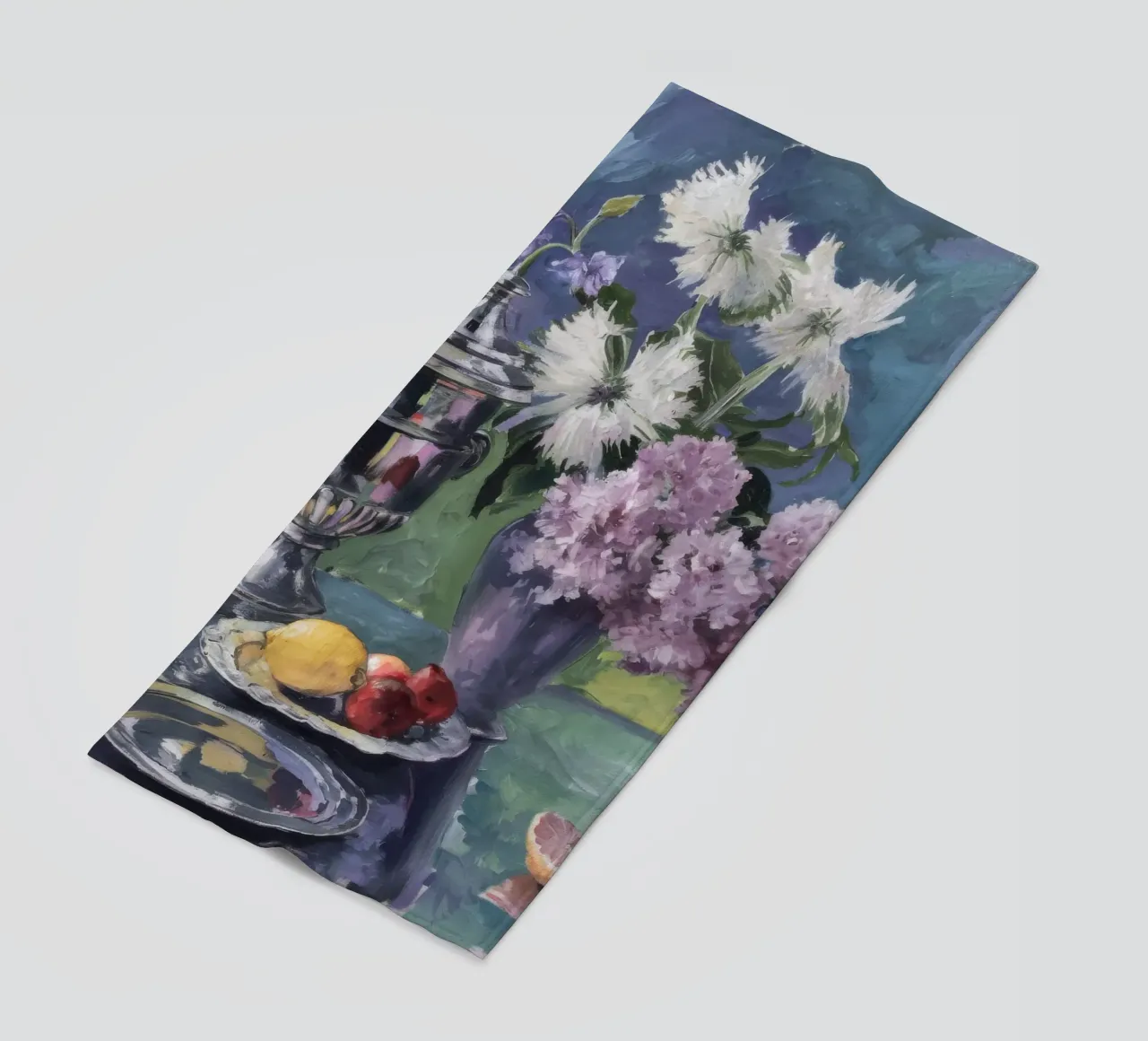 Lillà in brocca d'argento telo mare da Radiance Landscape