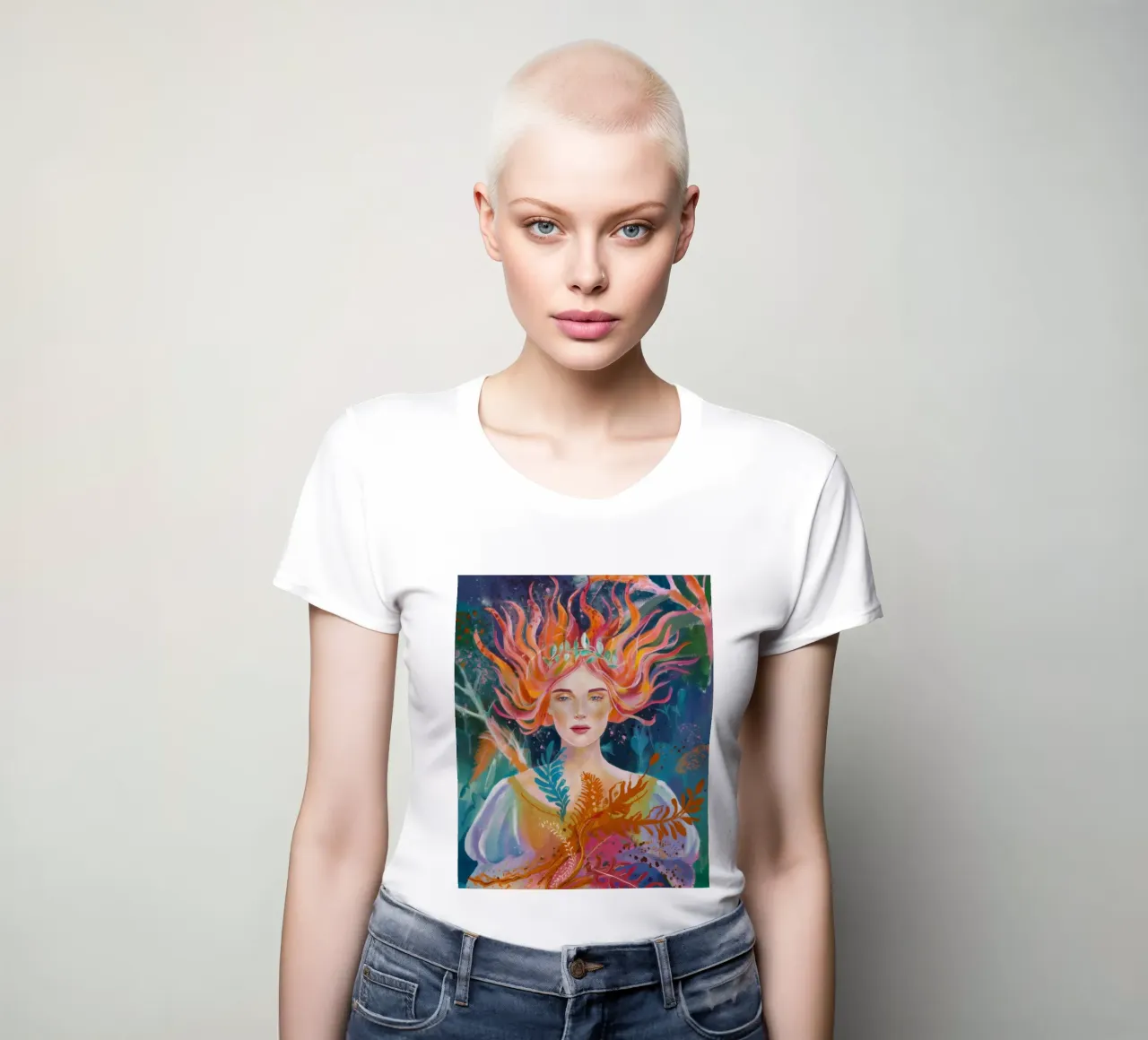 Phönixfahne-Blick Frauen T-Shirt von Vivid Reverie
