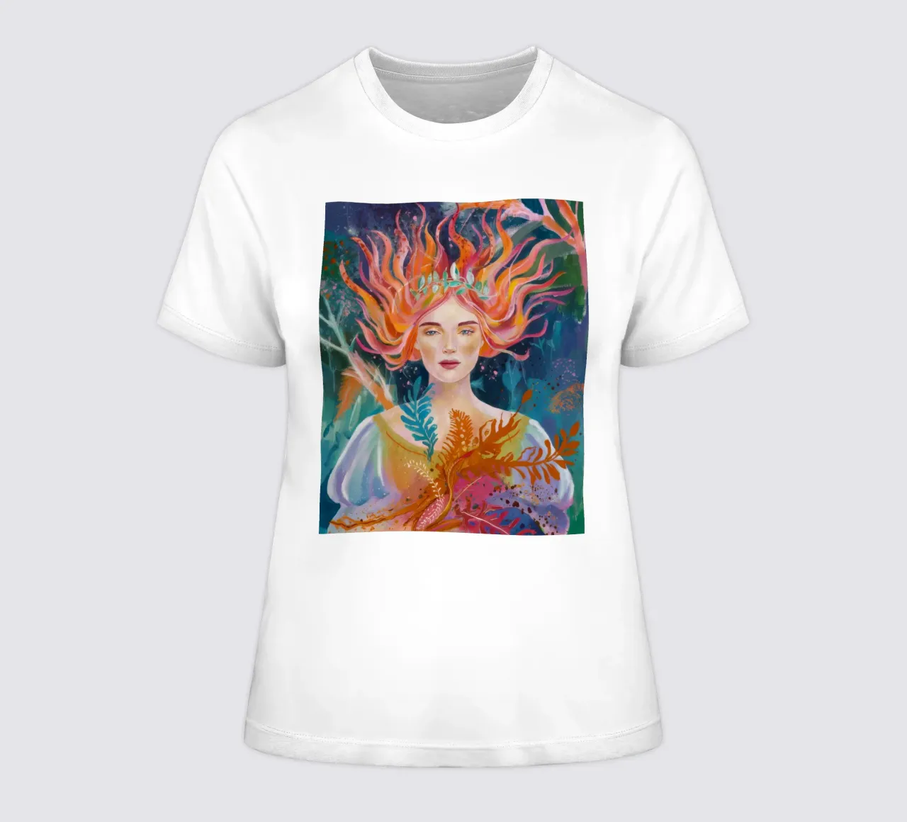 Phönixfahne-Blick Frauen T-Shirt von Vivid Reverie