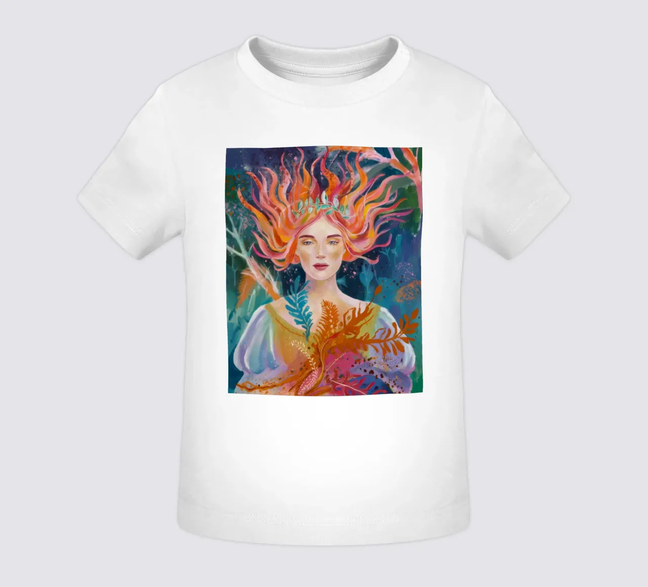Phönixfahne-Blick Baby T-Shirt von Vivid Reverie