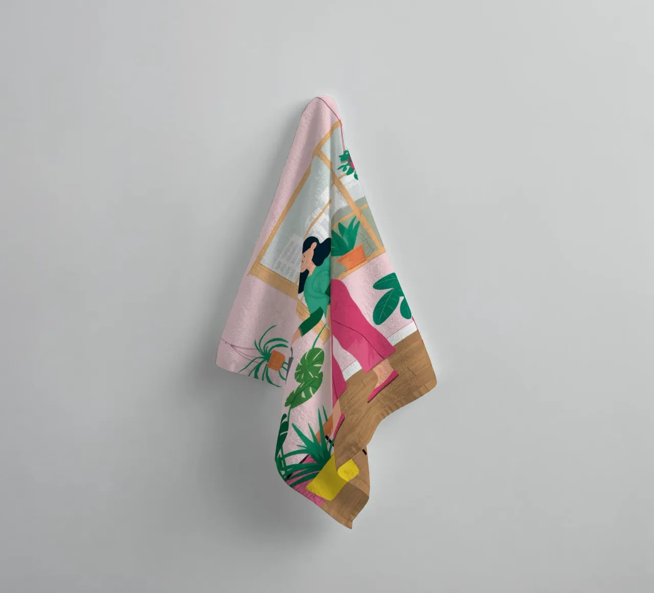 Déesse du pouce vert serviette de bain de Moonlite Desire