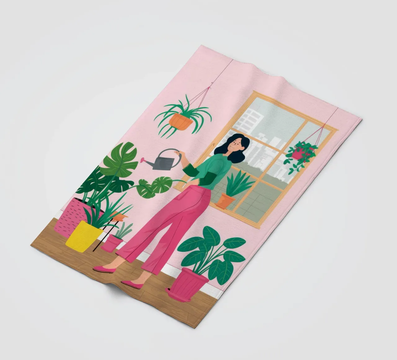 Dea dal pollice verde coperta in pile da Moonlite Desire