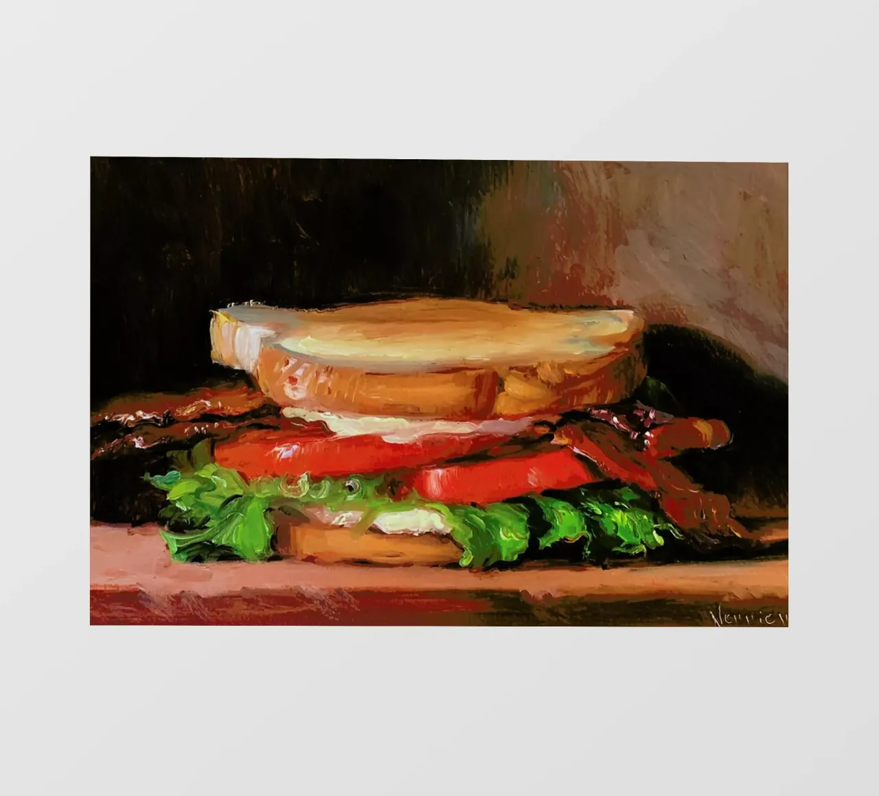BLT pellicola backlit da Noah Verrier