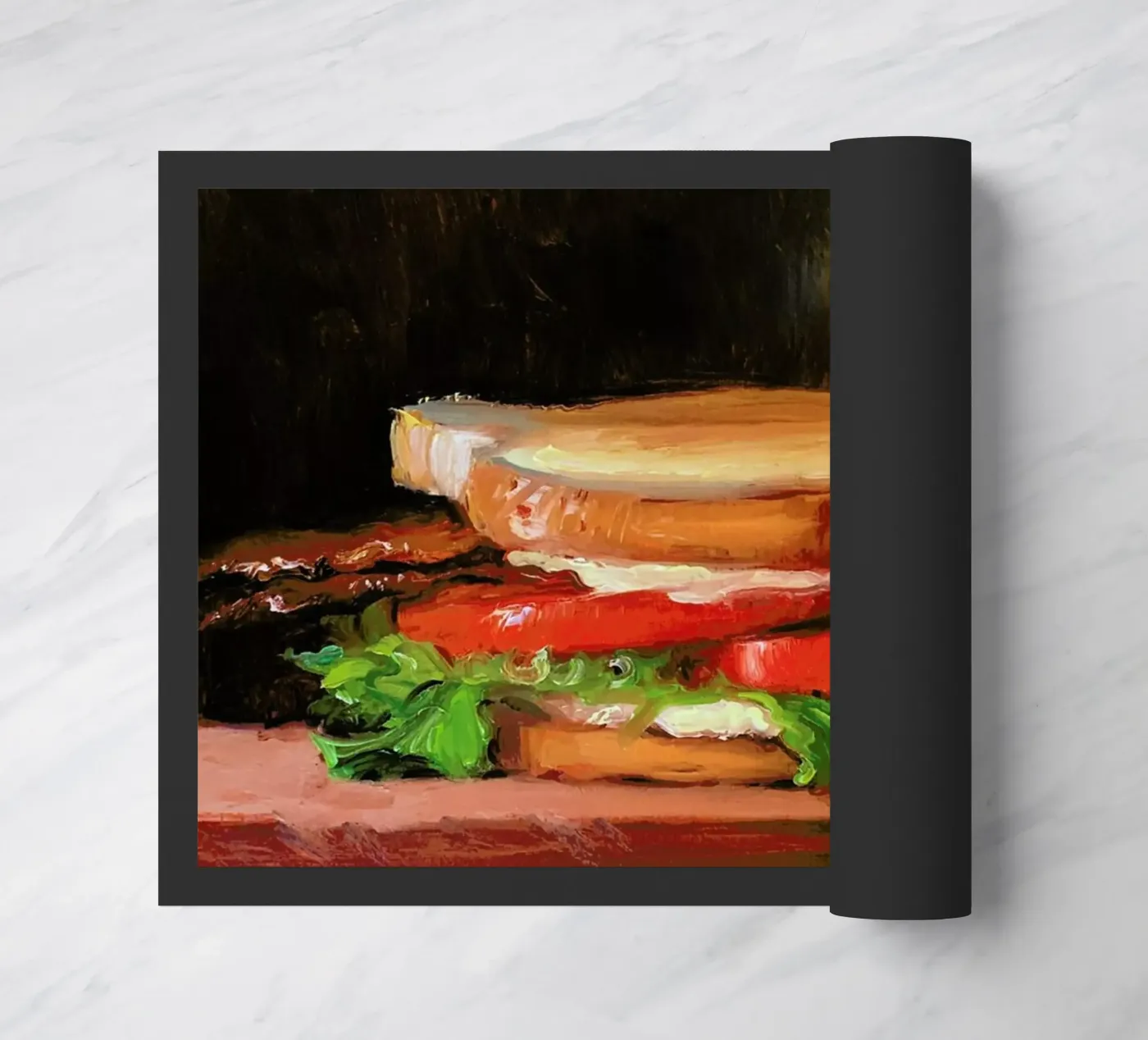BLT doormat by Noah Verrier
