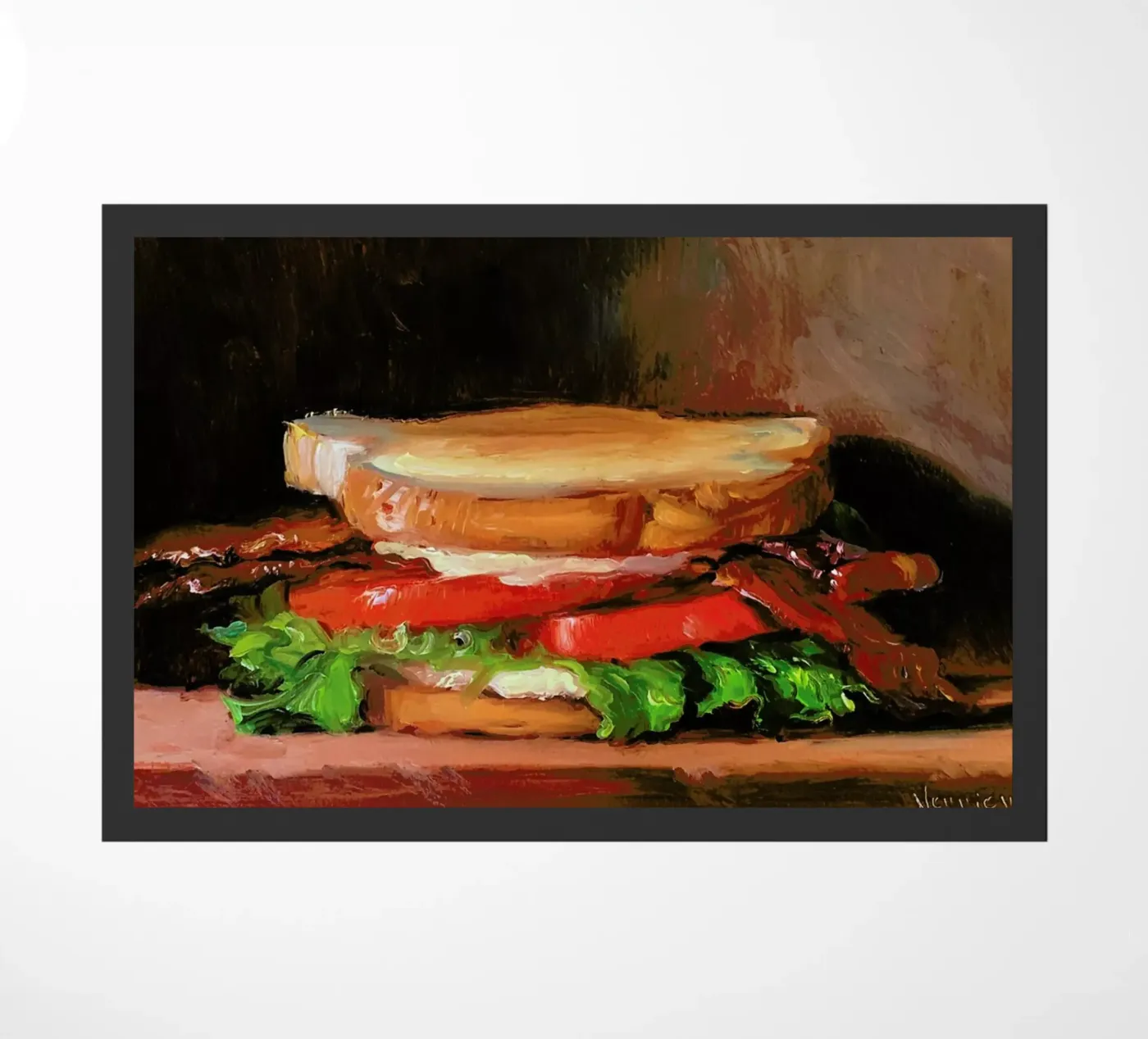 BLT doormat by Noah Verrier