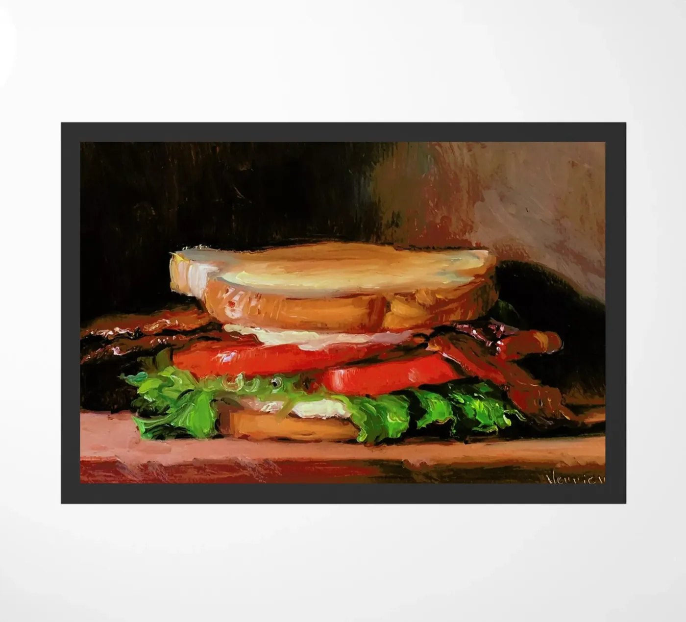 BLT doormat by Noah Verrier