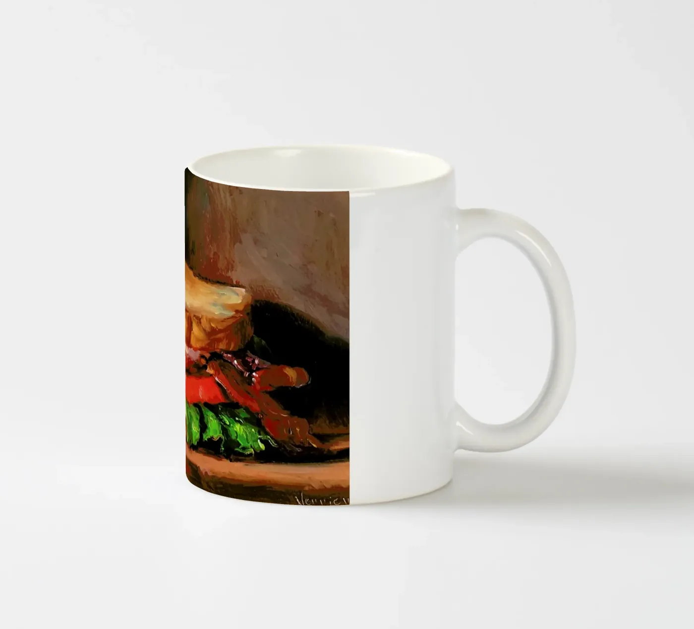 BLT ceramic mug by Noah Verrier