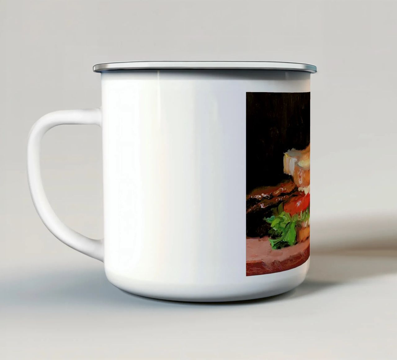 BLT tazza in smalto da Noah Verrier