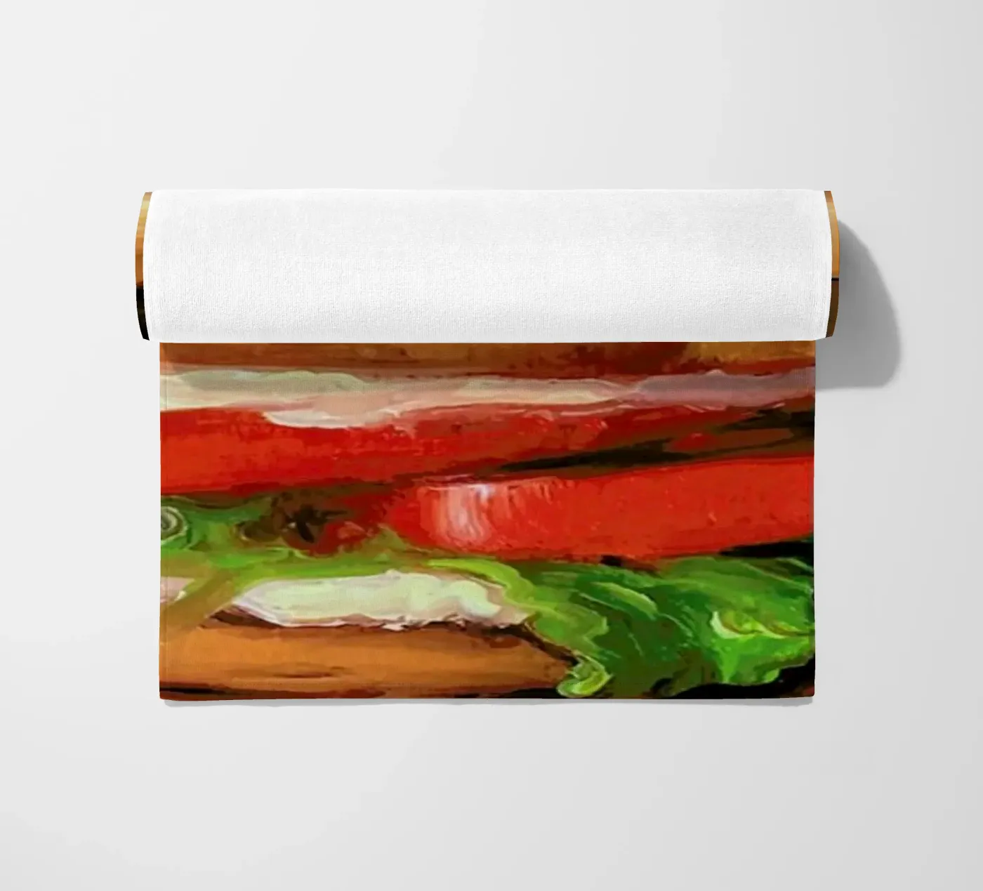 BLT beach towel by Noah Verrier