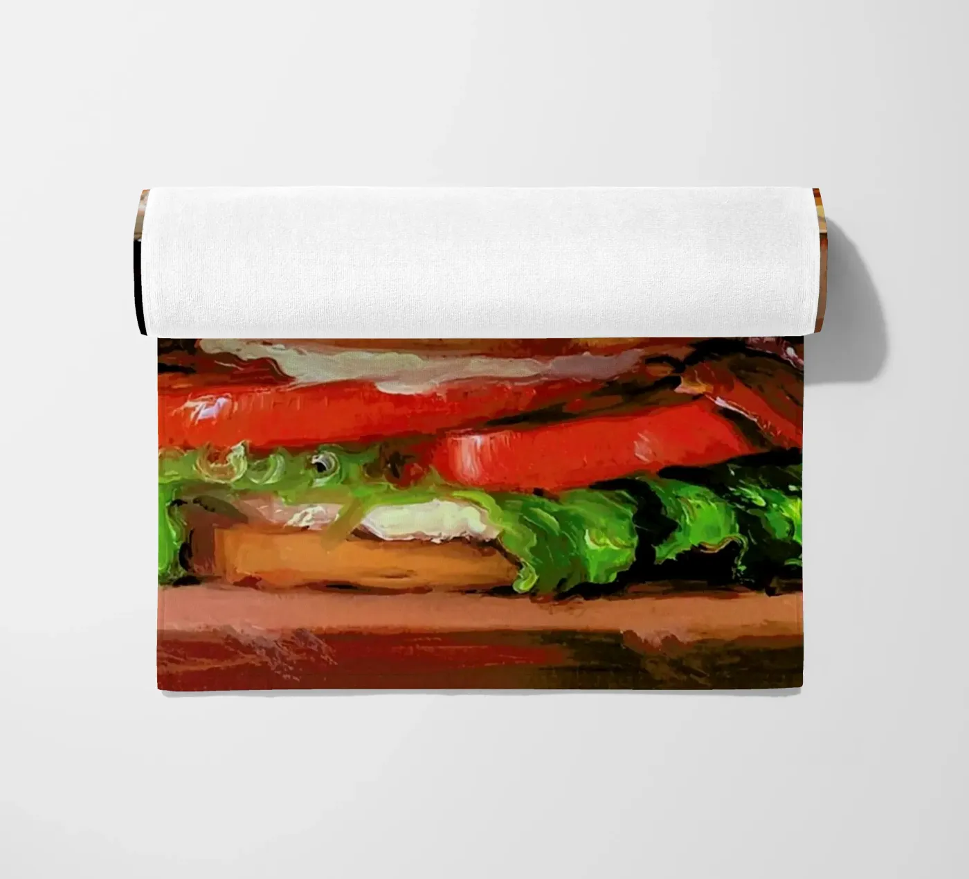 BLT beach towel by Noah Verrier