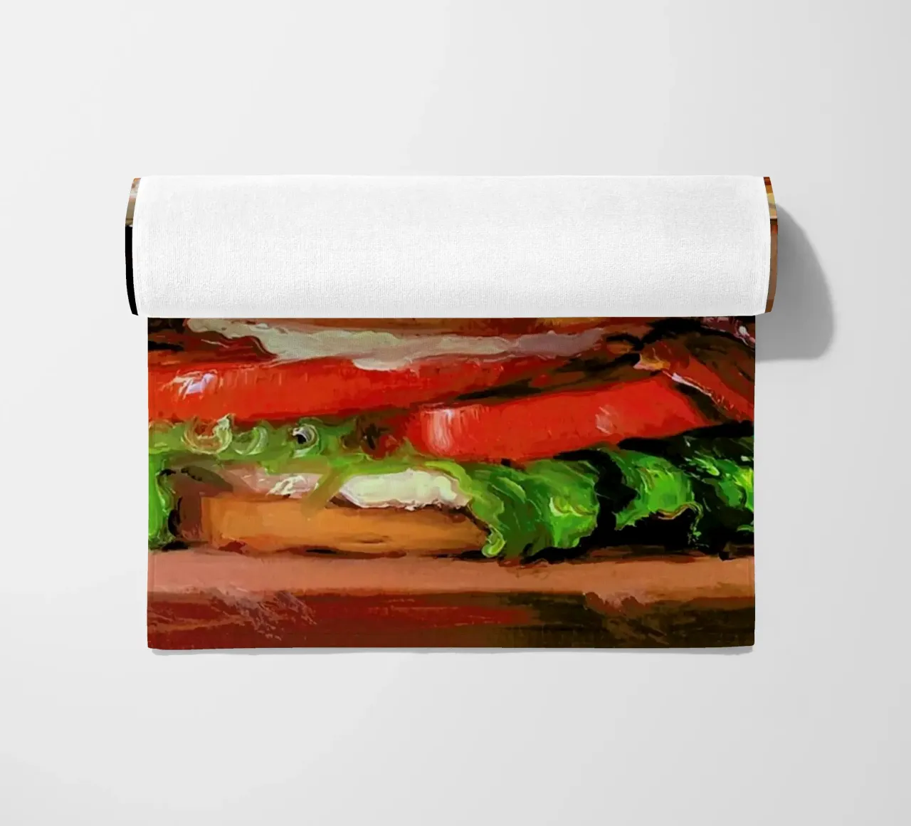BLT beach towel by Noah Verrier
