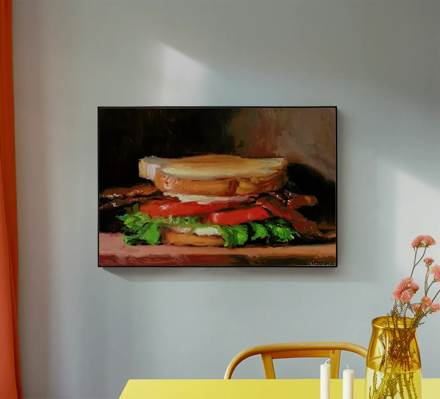 BLT acryl van Noah Verrier