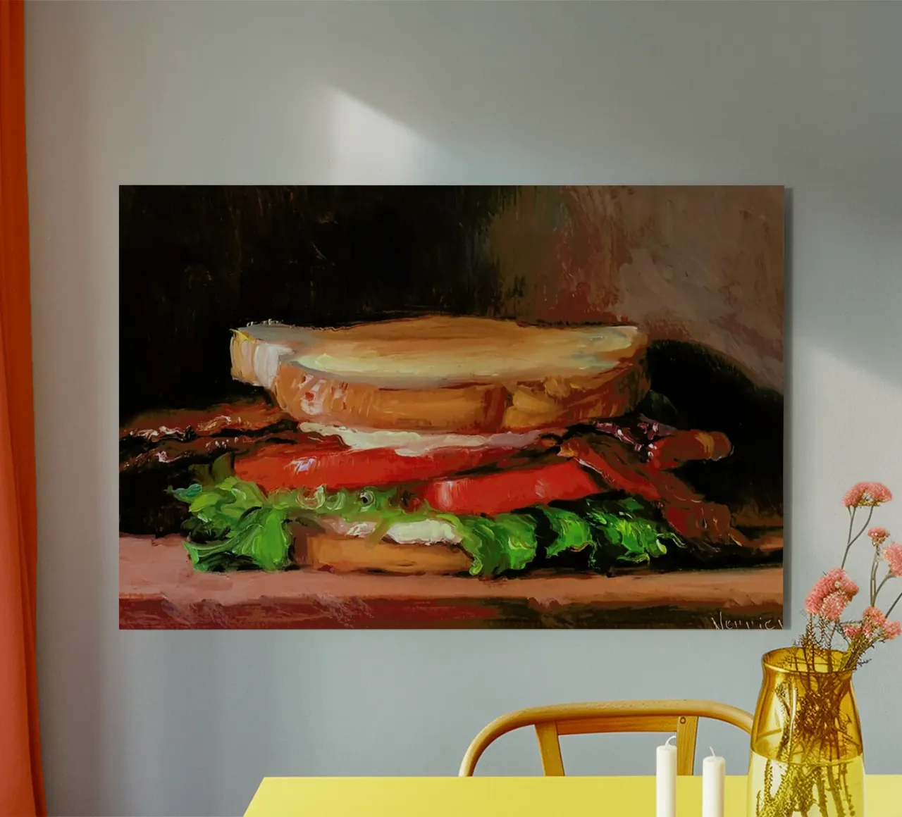 BLT forex plate by Noah Verrier