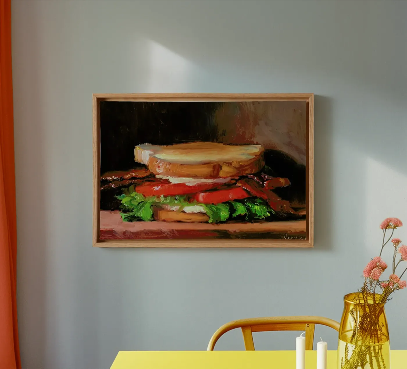 BLT canvas by Noah Verrier