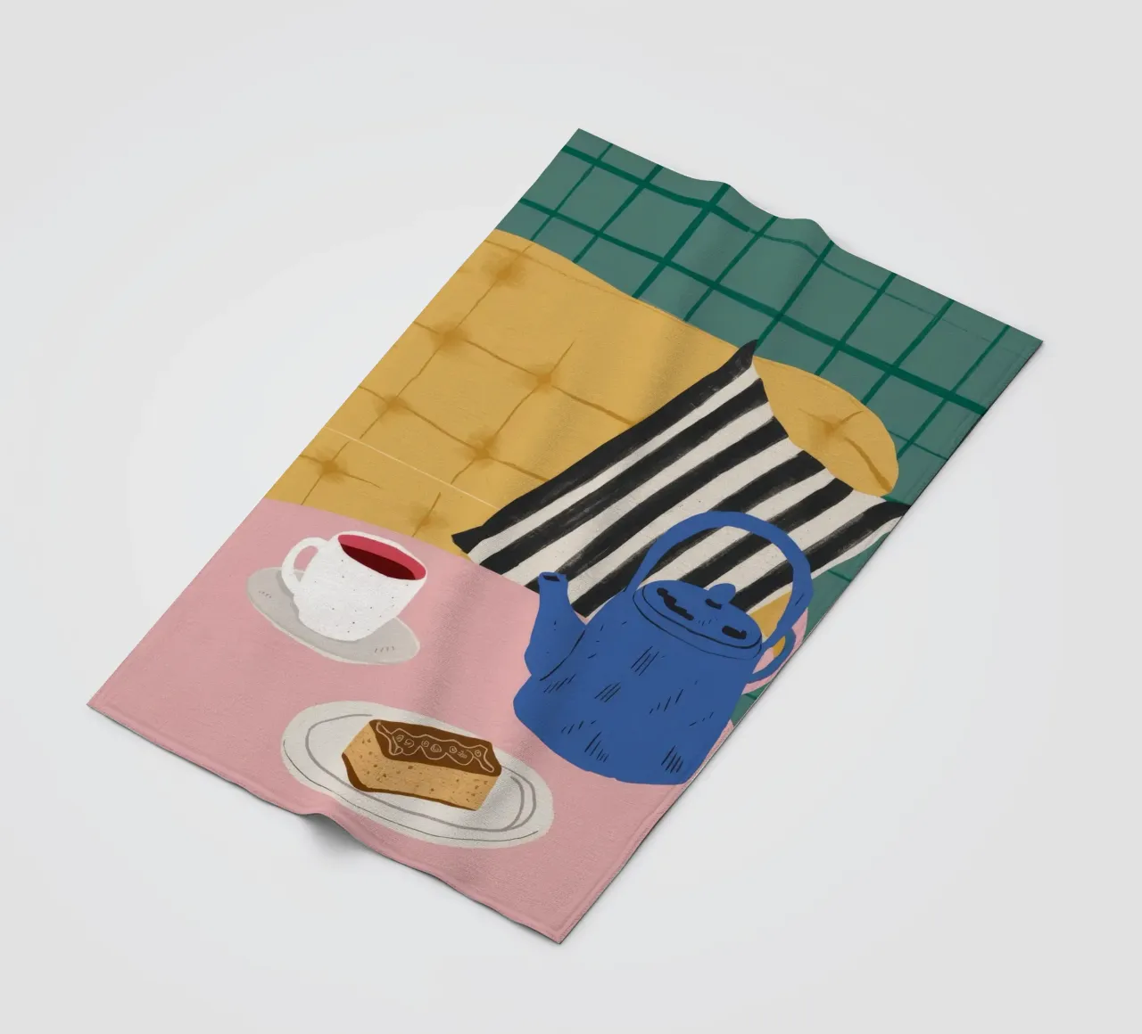 Sofa Tea Serenity coperta in pile da Moonlite Desire