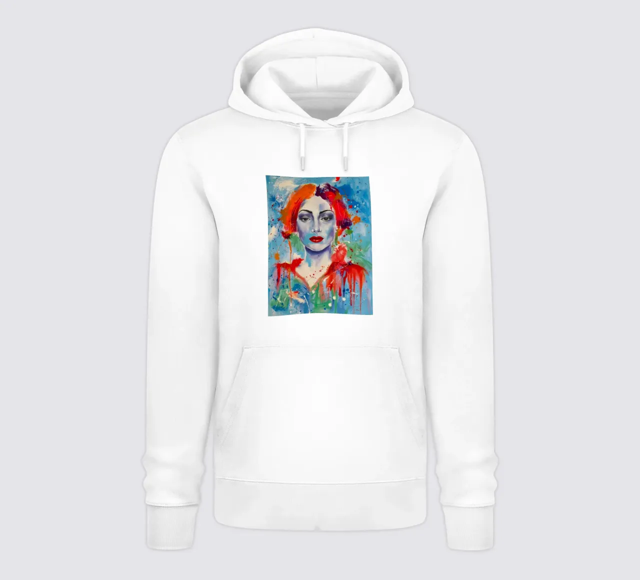 Macchie di lacrime cromatiche felpa con cappuccio da Vivid Reverie