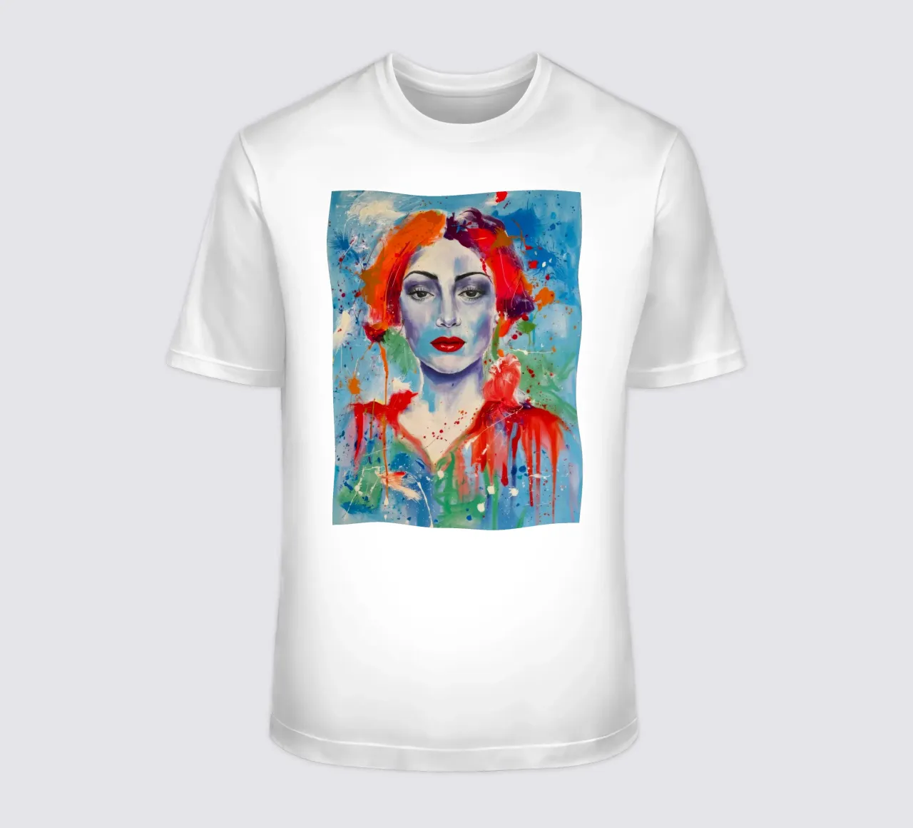 Macchie di lacrime cromatiche t-shirt da Vivid Reverie