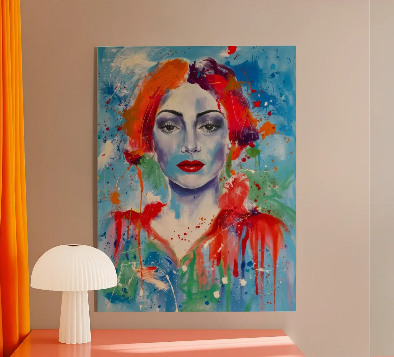 Macchie di lacrime cromatiche plexiglass da Vivid Reverie