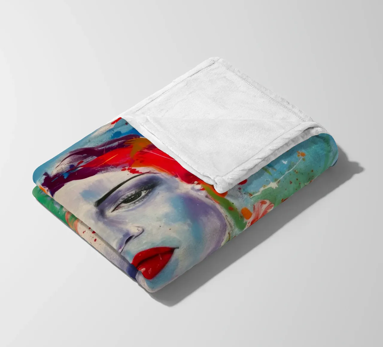 Macchie di lacrime cromatiche coperta in pile da Vivid Reverie