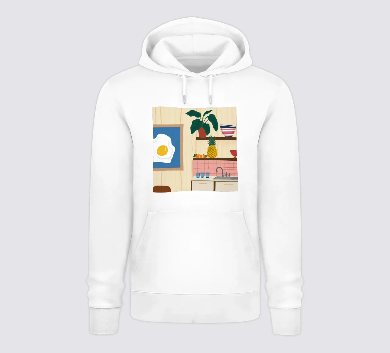 Cucina a base di uova di ananas felpa con cappuccio da Moonlite Desire