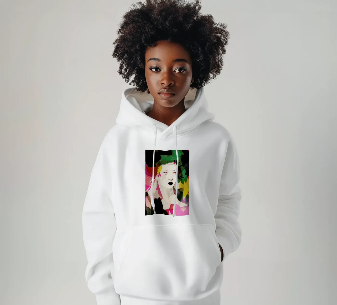 Bold hoodie van Ekaterina Koroleva