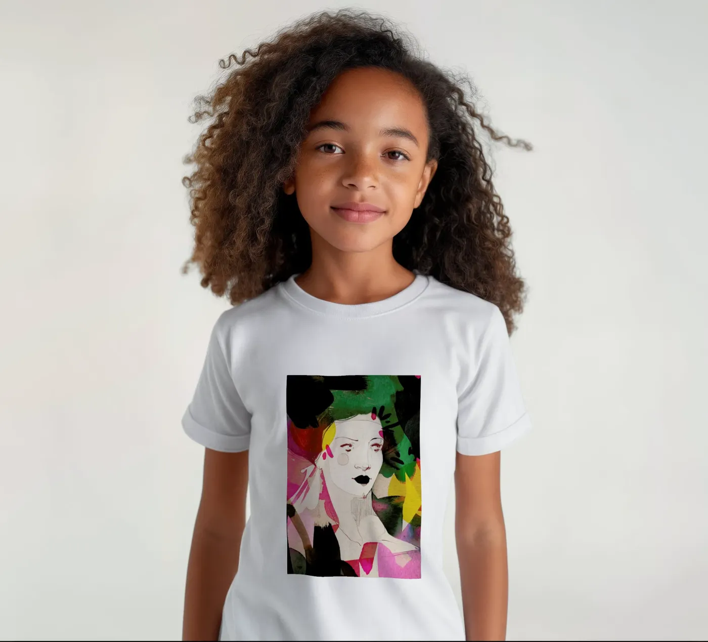 Bold kinder t-shirt van Ekaterina Koroleva