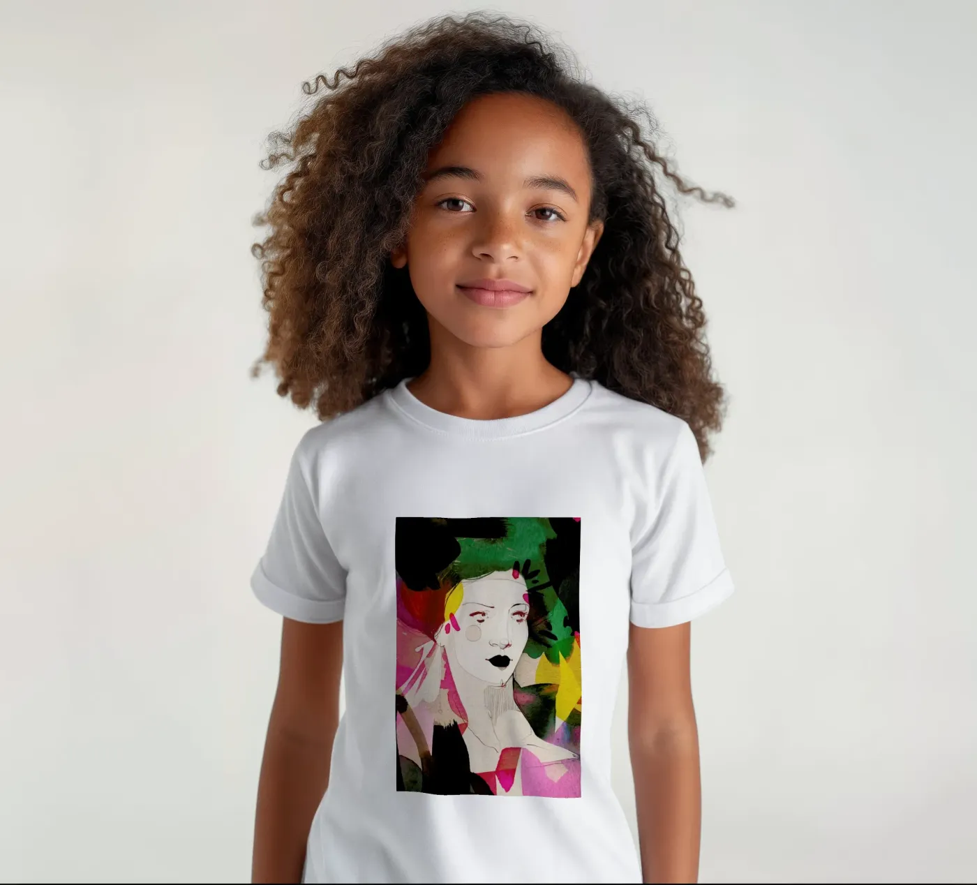 Bold kinder t-shirt van Ekaterina Koroleva