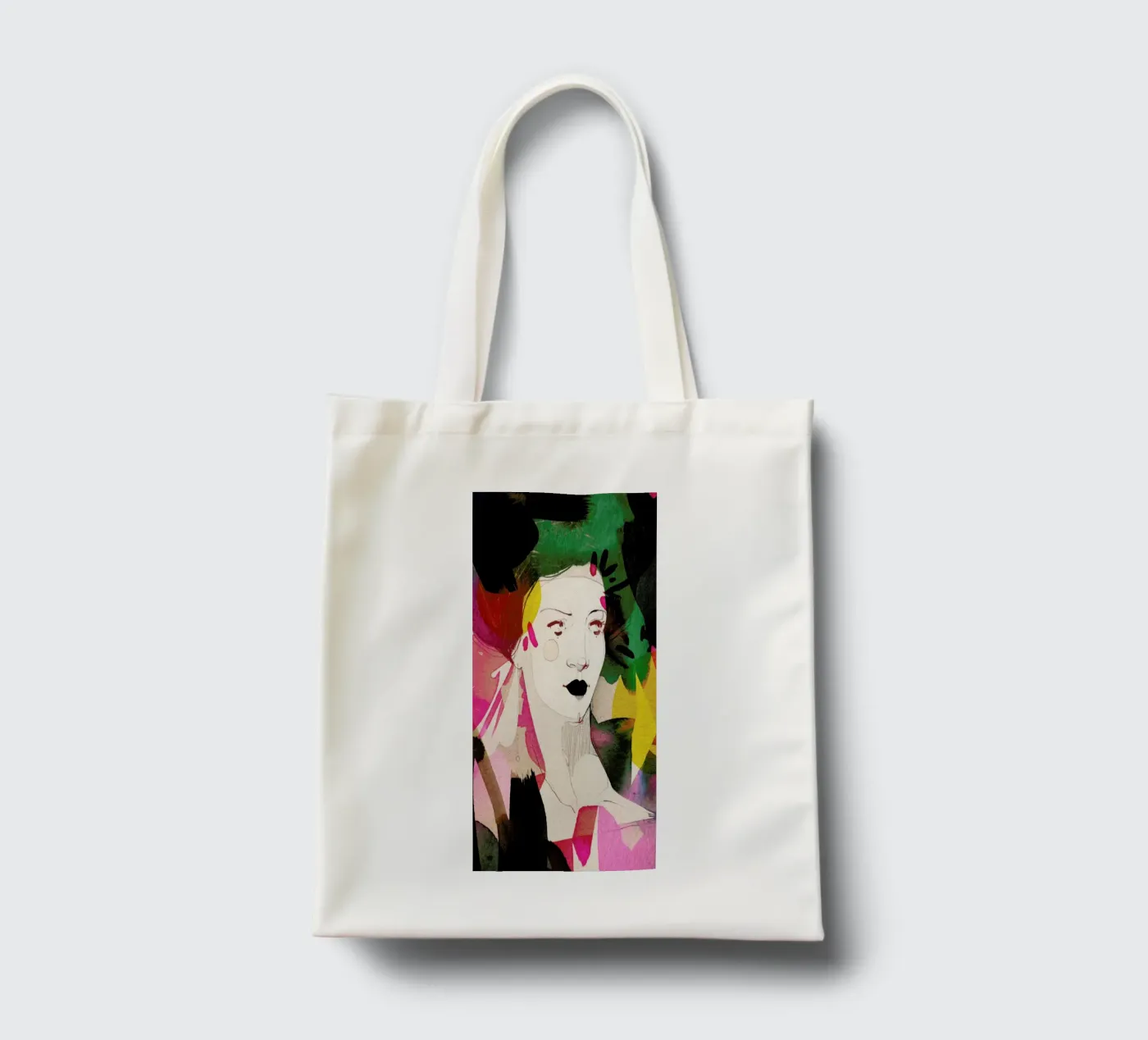 Bold tote bag by Ekaterina Koroleva
