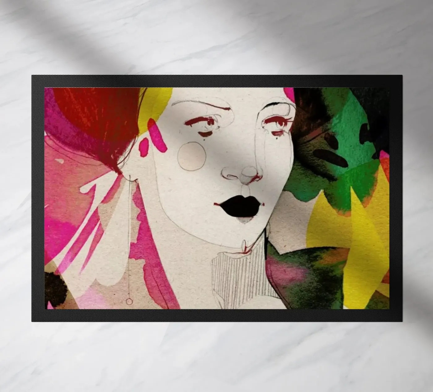 Bold Fußmatte von Ekaterina Koroleva