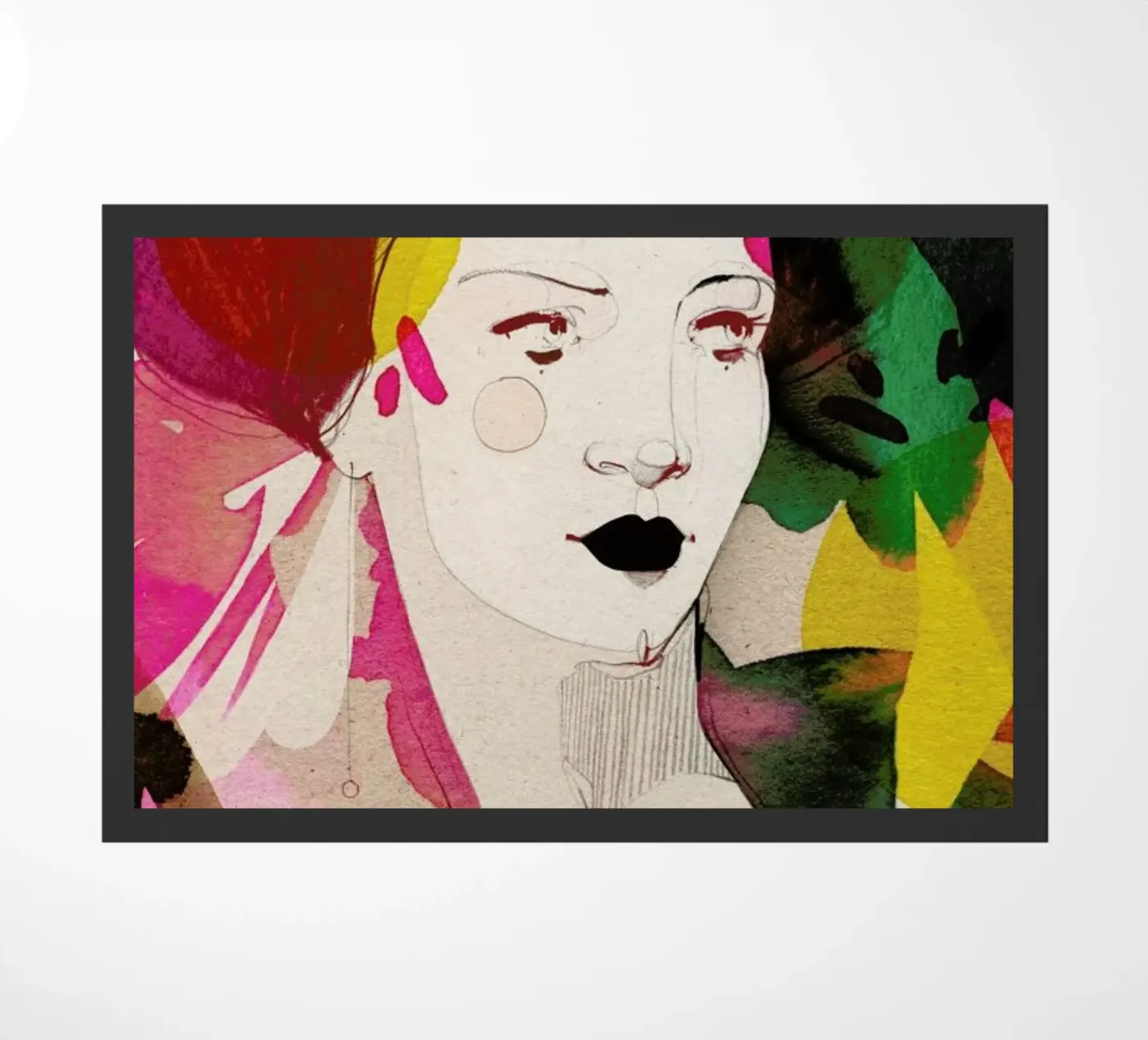 Bold Fußmatte von Ekaterina Koroleva