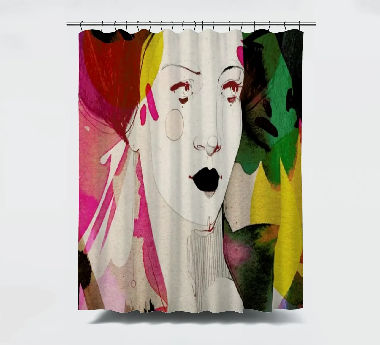 Bold douchegordijn van Ekaterina Koroleva