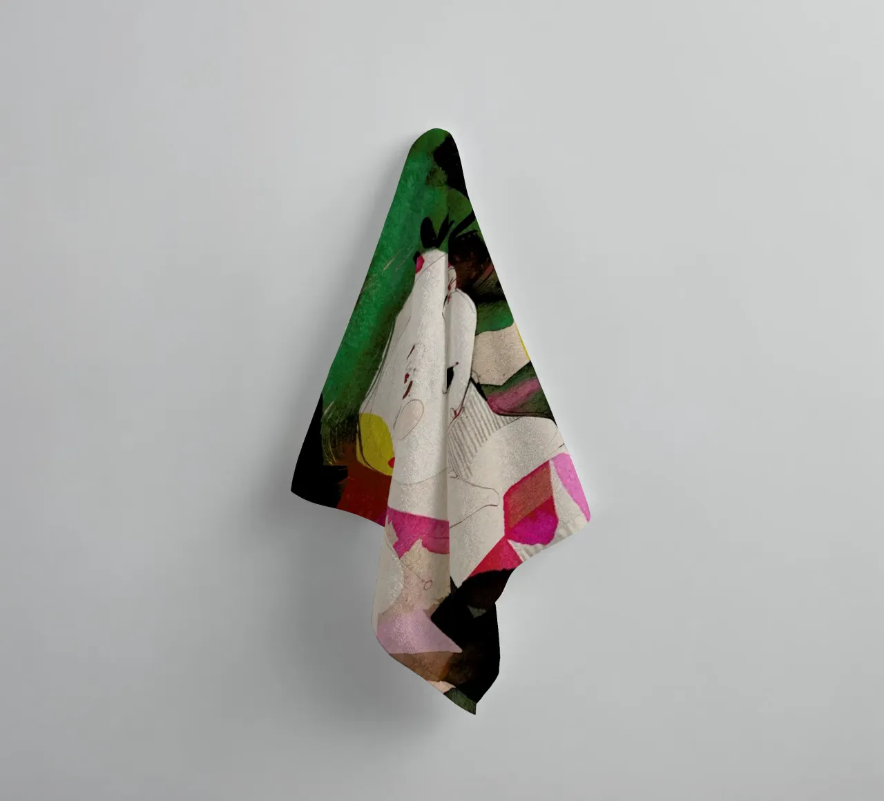 Bold towel by Ekaterina Koroleva