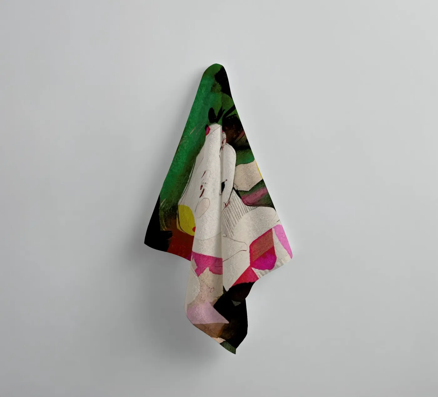 Bold towel by Ekaterina Koroleva