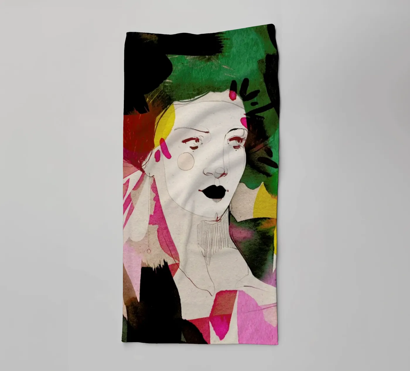 Bold towel by Ekaterina Koroleva
